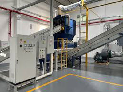 hazardous waste incineration crusher