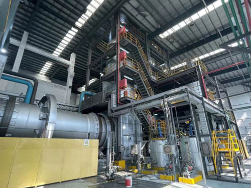solid waste treatment plant