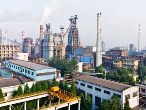 large cement plant