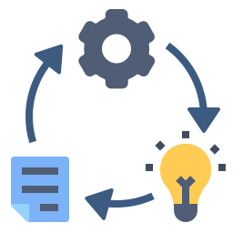 End to end solution icon