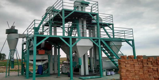 animal feed pellet plant project
