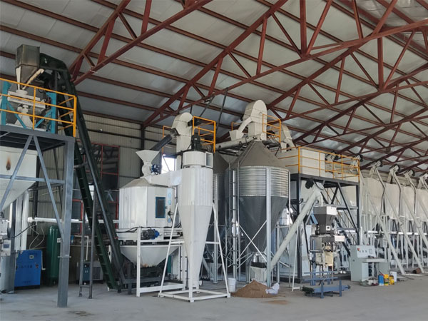 feed pellet plant case