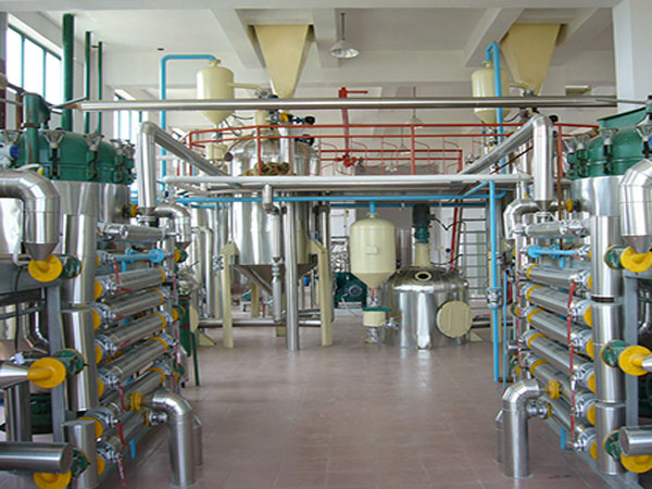 oil refining plant