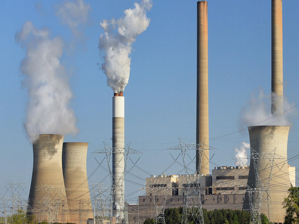 power plant.
