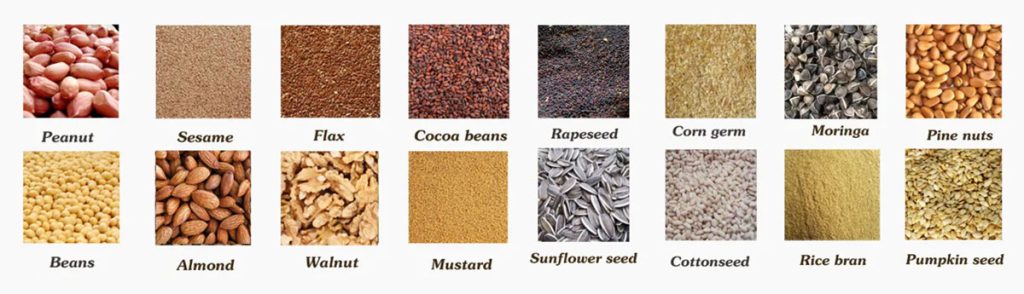 raw material of oil press
