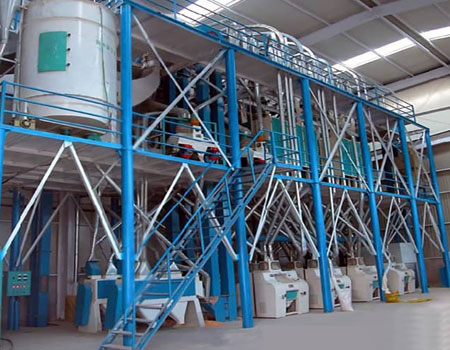 wheat flour mill machinery case