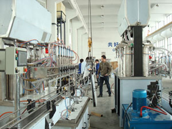 oil filling plant