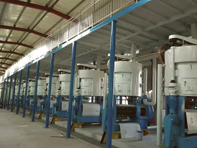 oil plant workshop