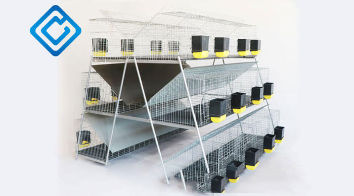 A Type rabbit-battery-cage details