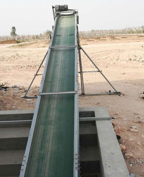 Horizontal And Oblique Manure Cleaning Machine
