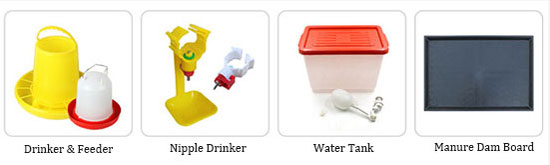 commercial chicken cage accessories