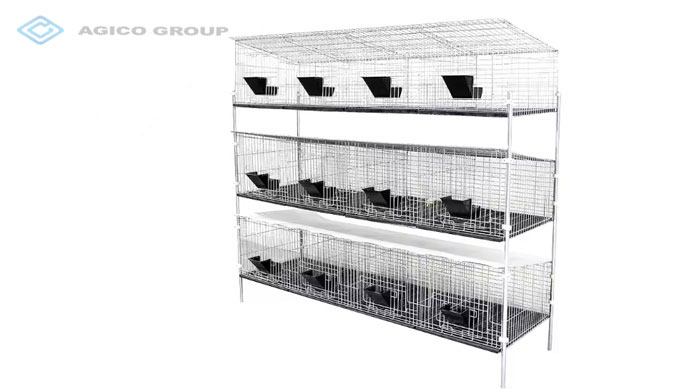 H Type rabbit cage case