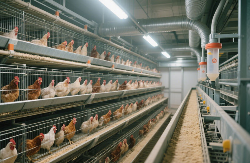 chicken cage dimension image