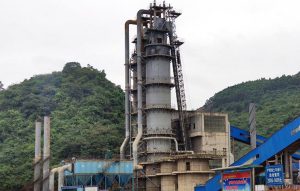 vertical shaft kiln cement plant image