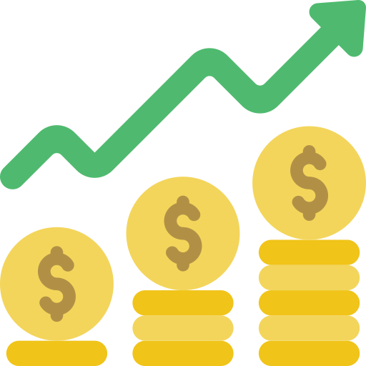 financial profit icon