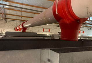 Main feeding line