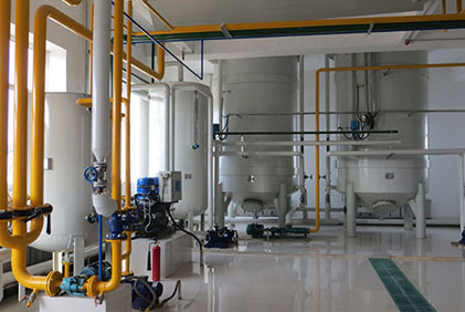 sunflower oil dewaxing